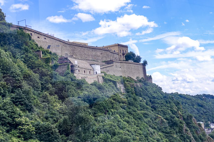 Festung Ehrrenbreitstein from Seilbahn Koblenz