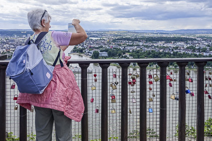 Ehrenbreitstein fortress, Koblenz - Viewing terrace