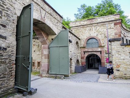 Festunng Ehrenbreitstein steel gates