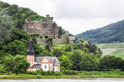 Reichenstein Castle and St. Clement Chapel