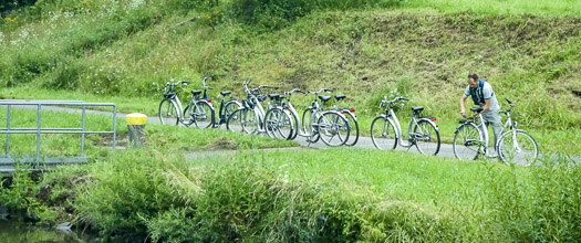 Bicycles at Traben-Trarbach, Germany