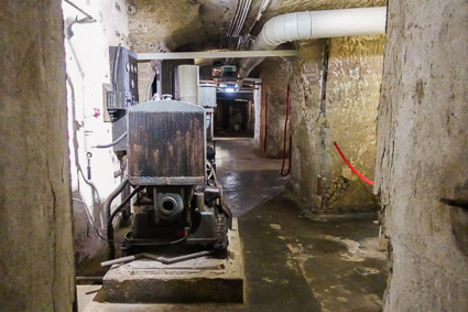 Air conditioning in Historische Kunstbunker, Nuernberg