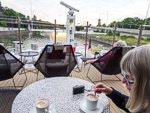 Hot chocolate on The Terrace