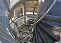 Schlossbergturm spiral staircase, Freiburg im Breisgau, Germany