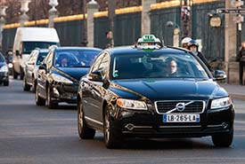 Paris taxi sign