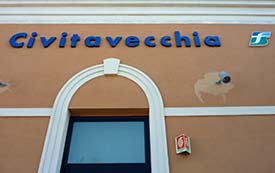 Civitavecchia railroad station