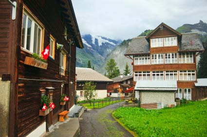 Gimmelwald chalets