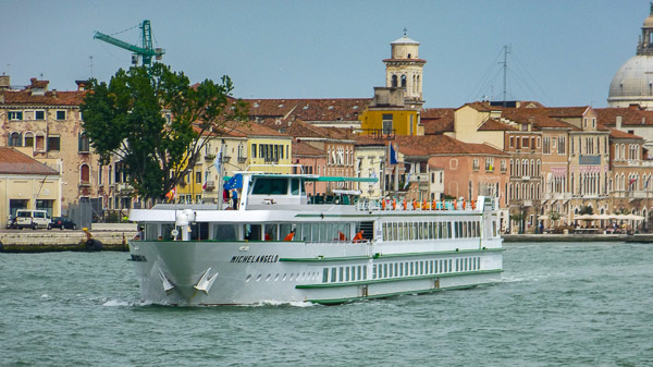 CroisiEurope MICHELANGELO in Venice, Italy.