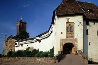 Wartburg Castle entrance