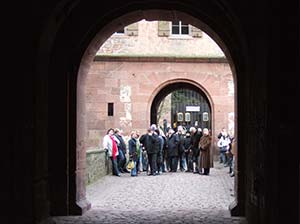 Heidelberg Castle courtyard