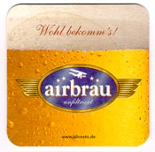 Airbrau beer mat