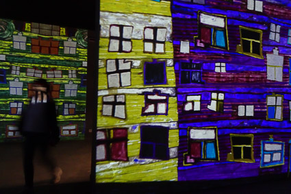 Hundertwasser, in the Wake of Vienna Succession - L'Atelier des Lumières