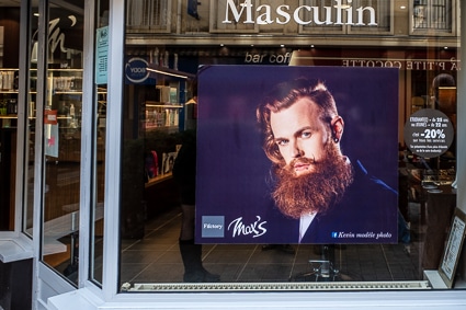 Men's hair salon in Beauvais, France