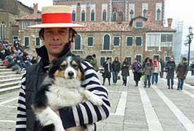 Venice gondolier