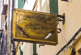 Locanda Novo sign