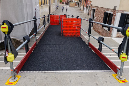 Acessible ramp in Dorsoduro, Venice