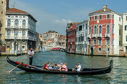 Gondola on Grand Canal