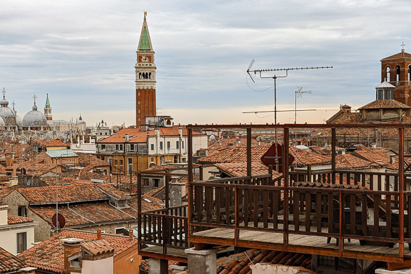 Altana in Venice from the rooftop terrace of the Fondaco dei Tedeschi.