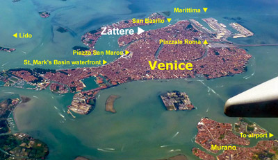 Venice aerial photo