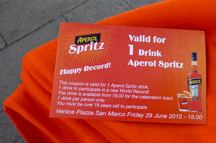 Aperol Spritz swag