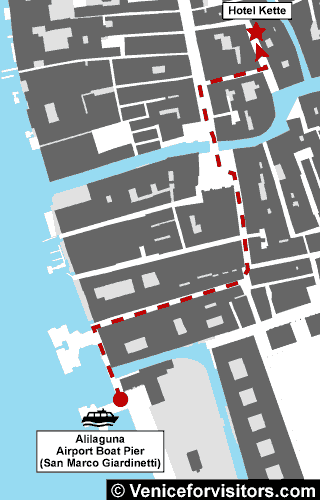 Hotel Kette map directions