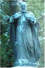 Abbot Mechitar statue - Armenian monastery